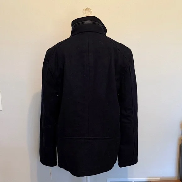 Cole Haan Dark Navy Military Field Jacket - Picture 4 of 5